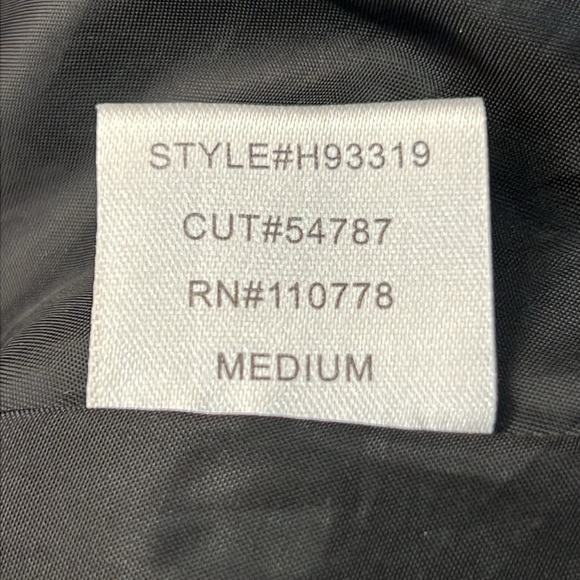 Anthropologie Hazel black & Gray Plaid Swing Coat Sz Medium BIG buttons ¾ sleeve - Picture 12 of 17